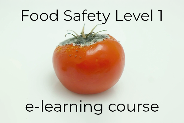 low cost e-learning food safety level 1 course